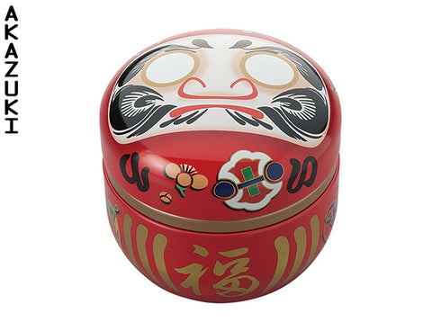 Daruma tea canisters gift set